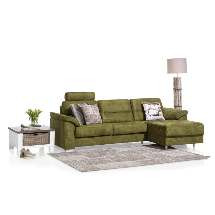 Bank Sydney in groene stof van Happy at Home