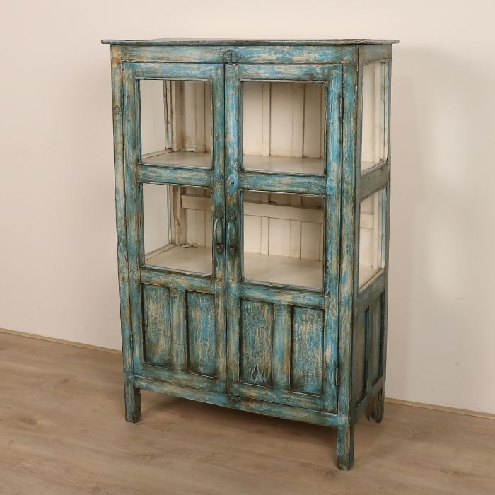 Vitrinekast uit India.