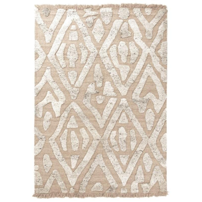 Wollen vloerkleed step