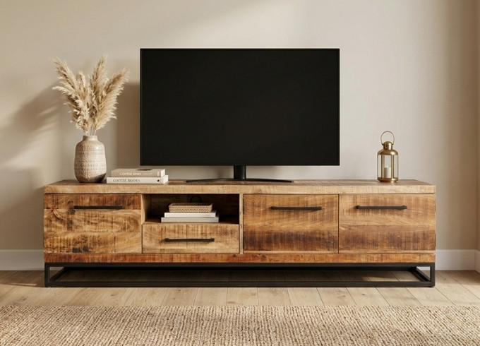 Tv meubels van mangohout